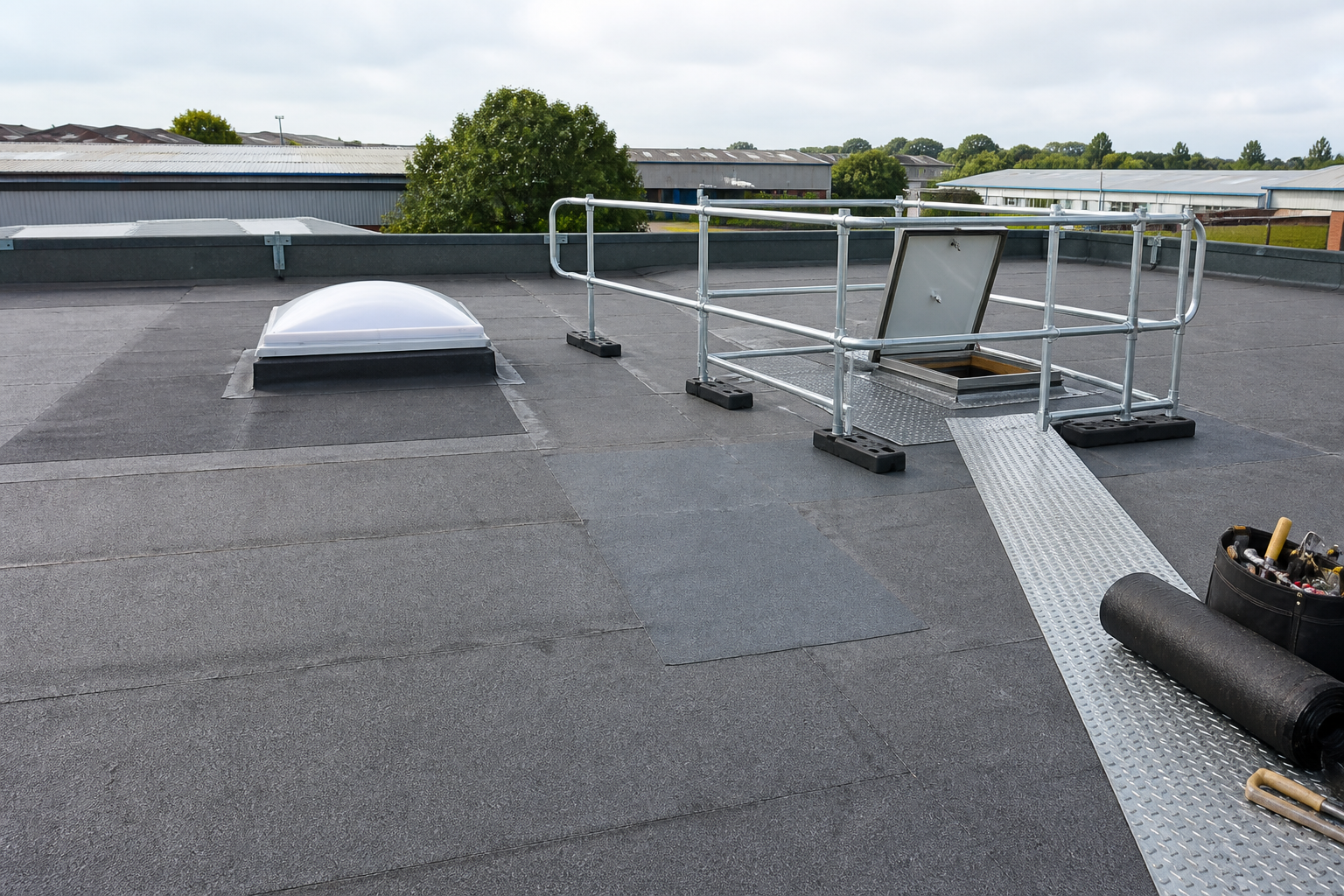 Flat roof
