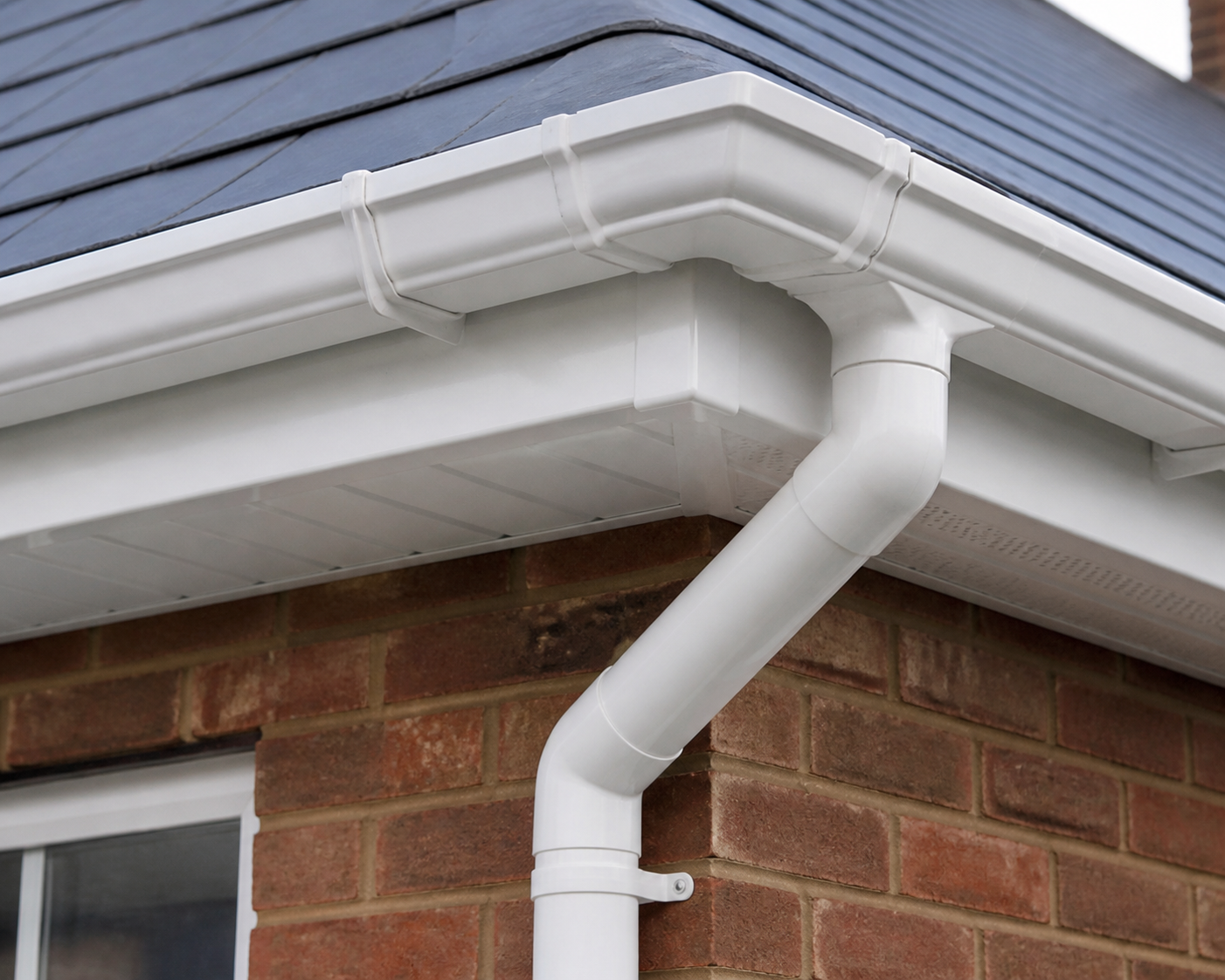 Gutters and soffits